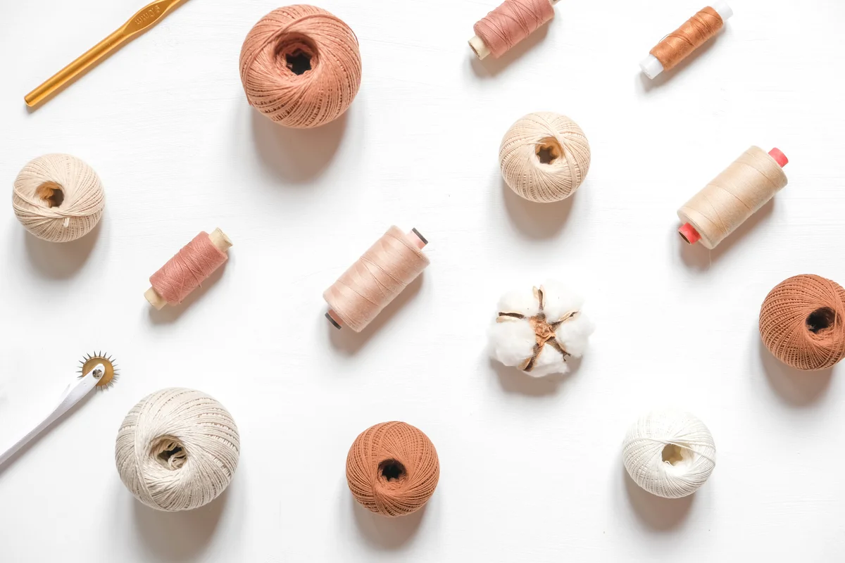 İplik numaralandırma sistemlerinde denye, Nm ve Ne karşılaştırması iplik görselleri